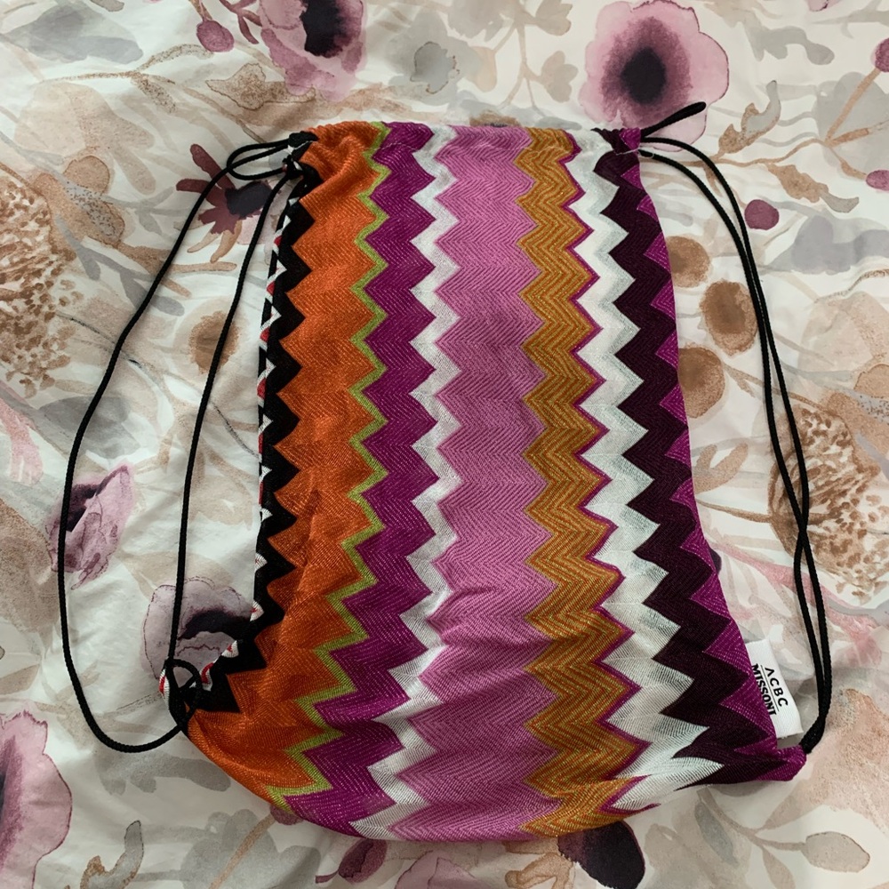 Missoni Drawstring Backpack - Picture 3 of 3